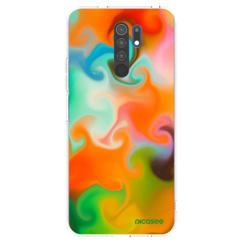 Picasee silikonski prozorni ovitek za Xiaomi Redmi 9 - Juice