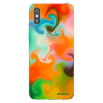 Picasee silikonski prozorni ovitek za Xiaomi Redmi 9A - Juice
