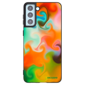 Picasee silikonski črni ovitek za Samsung Galaxy S21+ 5G G996F - Juice