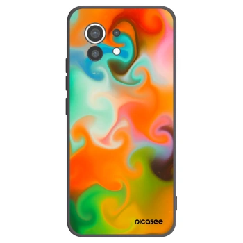 Picasee silikonski črni ovitek za Xiaomi Mi 11 - Juice
