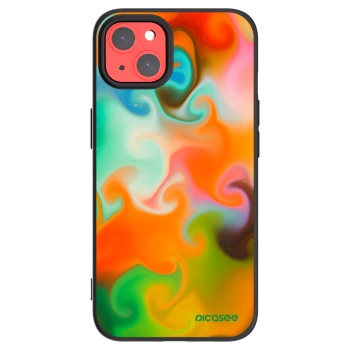 Picasee silikonski črni ovitek za Apple iPhone 13 - Juice