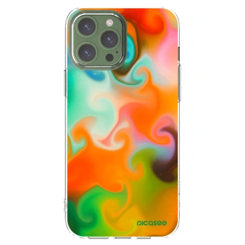 Picasee silikonski prozorni ovitek za Apple iPhone 13 Pro Max - Juice