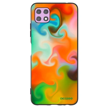 Picasee silikonski črni ovitek za Samsung Galaxy A22 A226B 5G - Juice