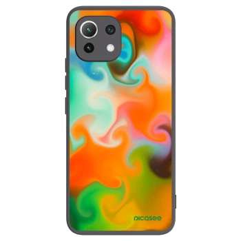 Picasee silikonski črni ovitek za Xiaomi 11 Lite 5G NE - Juice