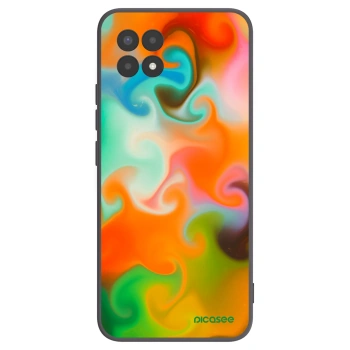 Picasee silikonski črni ovitek za Realme 8i - Juice