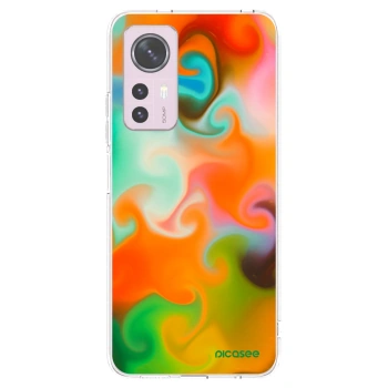 Picasee silikonski prozorni ovitek za Xiaomi 12 - Juice