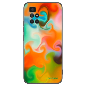 Picasee silikonski črni ovitek za Xiaomi Redmi 10 (2022) - Juice