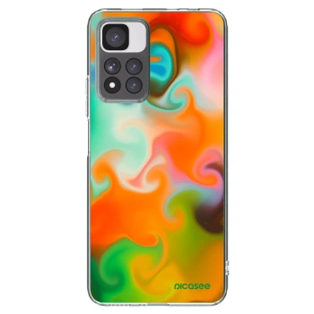Picasee silikonski prozorni ovitek za Xiaomi Redmi Note 11 Pro+ 5G - Juice