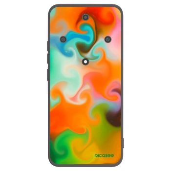 Picasee silikonski črni ovitek za Honor Magic5 Lite 5G - Juice