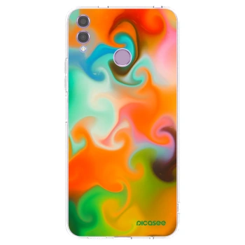 Picasee silikonski prozorni ovitek za Honor 8X - Juice