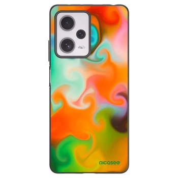 Picasee silikonski črni ovitek za Xiaomi Redmi Note 12 Pro+ 5G - Juice