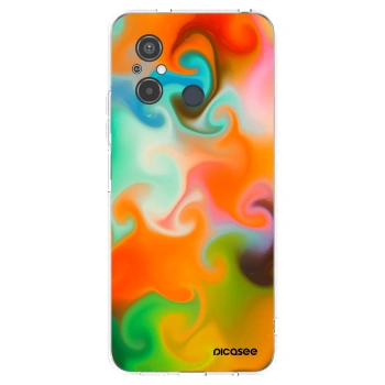 Picasee silikonski prozorni ovitek za Xiaomi Redmi 12C - Juice