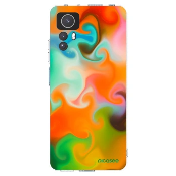 Picasee silikonski prozorni ovitek za Xiaomi Redmi Note 12S - Juice
