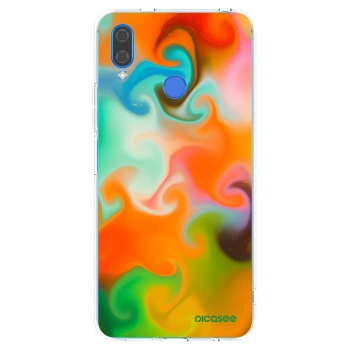 Picasee silikonski prozorni ovitek za Huawei Nova 3 - Juice