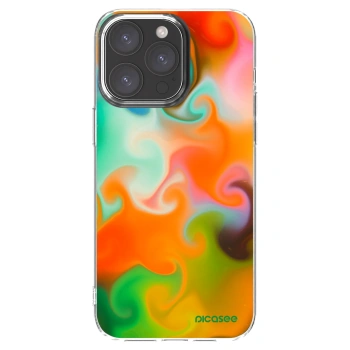 Picasee silikonski prozorni ovitek za Apple iPhone 15 Pro Max - Juice
