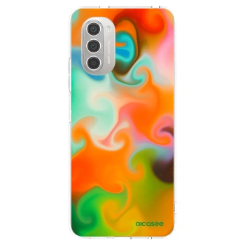 Picasee silikonski prozorni ovitek za Motorola Moto G51 - Juice