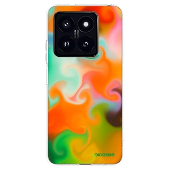Picasee silikonski prozorni ovitek za Xiaomi 14 Pro - Juice