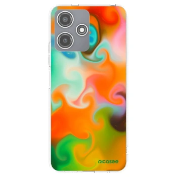 Picasee silikonski prozorni ovitek za Xiaomi Redmi 12 5G - Juice