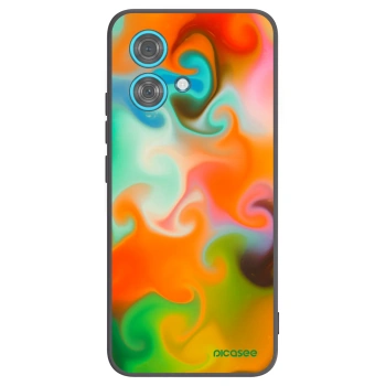 Picasee silikonski črni ovitek za Motorola Edge 40 Neo - Juice