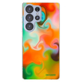 Picasee silikonski prozorni ovitek za Samsung Galaxy S25 Ultra 5G - Juice