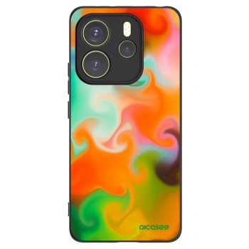 Picasee silikonski črni ovitek za Xiaomi Redmi Note 14 4G - Juice