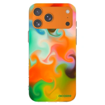 Picasee silikonski prozorni ovitek za Apple iPhone 17 Pro Max - Juice