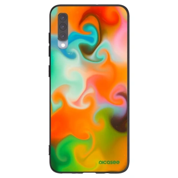 Picasee silikonski črni ovitek za Samsung Galaxy A70 A705F - Juice