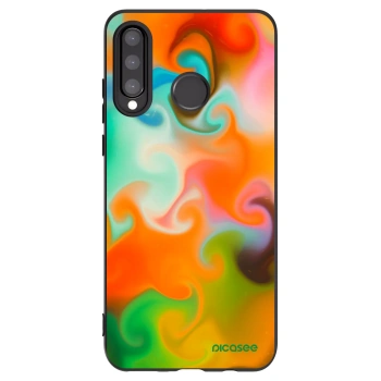 Picasee silikonski črni ovitek za Huawei P30 Lite - Juice
