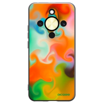 Picasee silikonski črni ovitek za Honor Magic8 Lite 5G - Juice