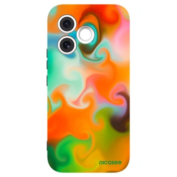 Picasee silikonski črni ovitek za Honor 600 Lite - Juice