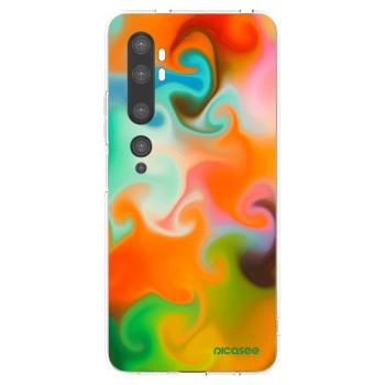 Picasee silikonski prozorni ovitek za Xiaomi Mi Note 10 (Pro) - Juice