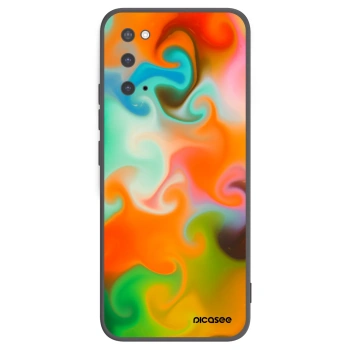 Picasee silikonski črni ovitek za Samsung Galaxy S20 G980F - Juice