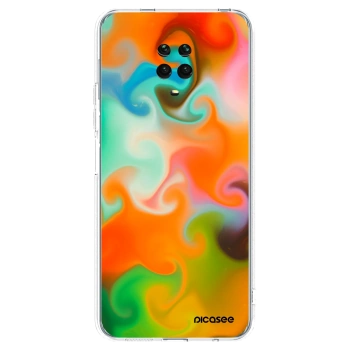 Picasee silikonski prozorni ovitek za Xiaomi Redmi Note 9S - Juice