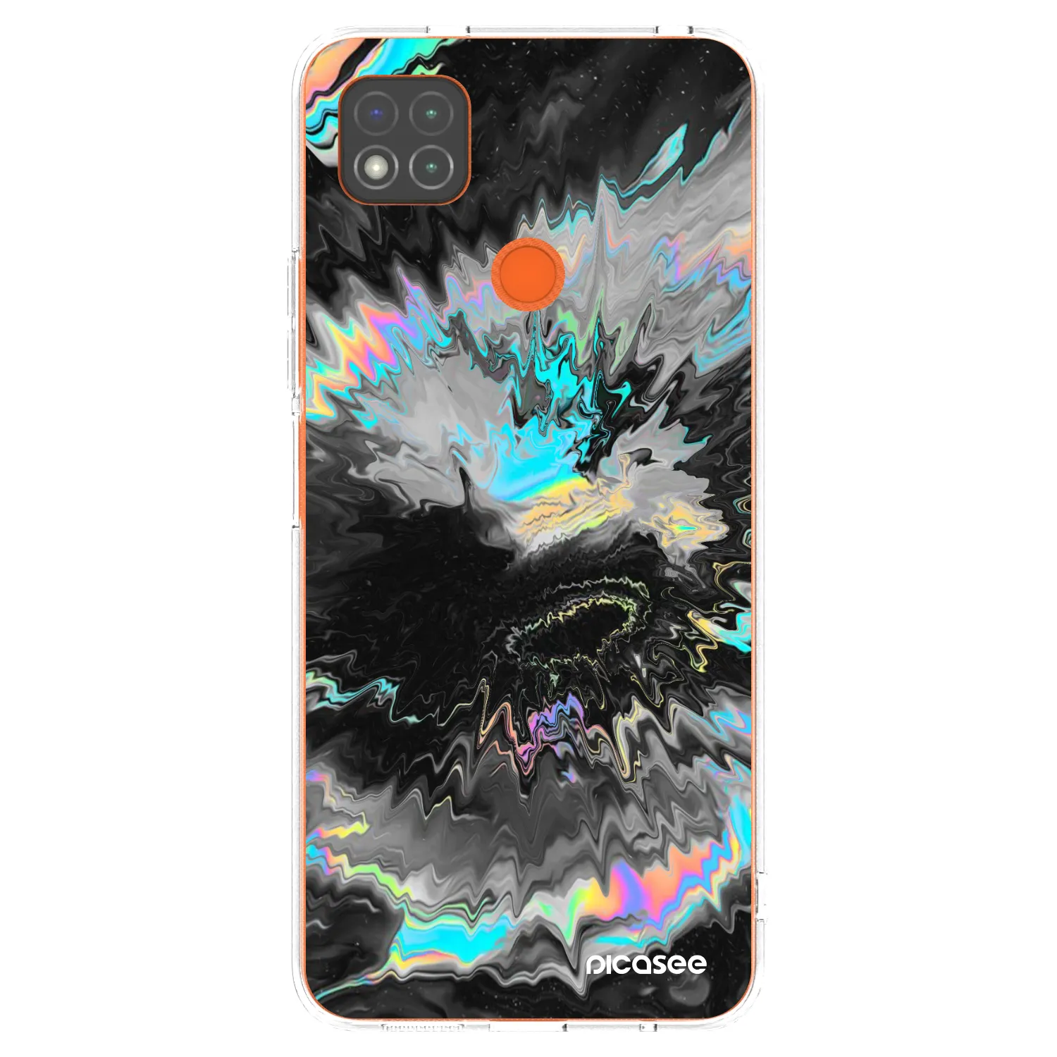 Picasee silikonski prozorni ovitek za Xiaomi Redmi 9C - Magnetic