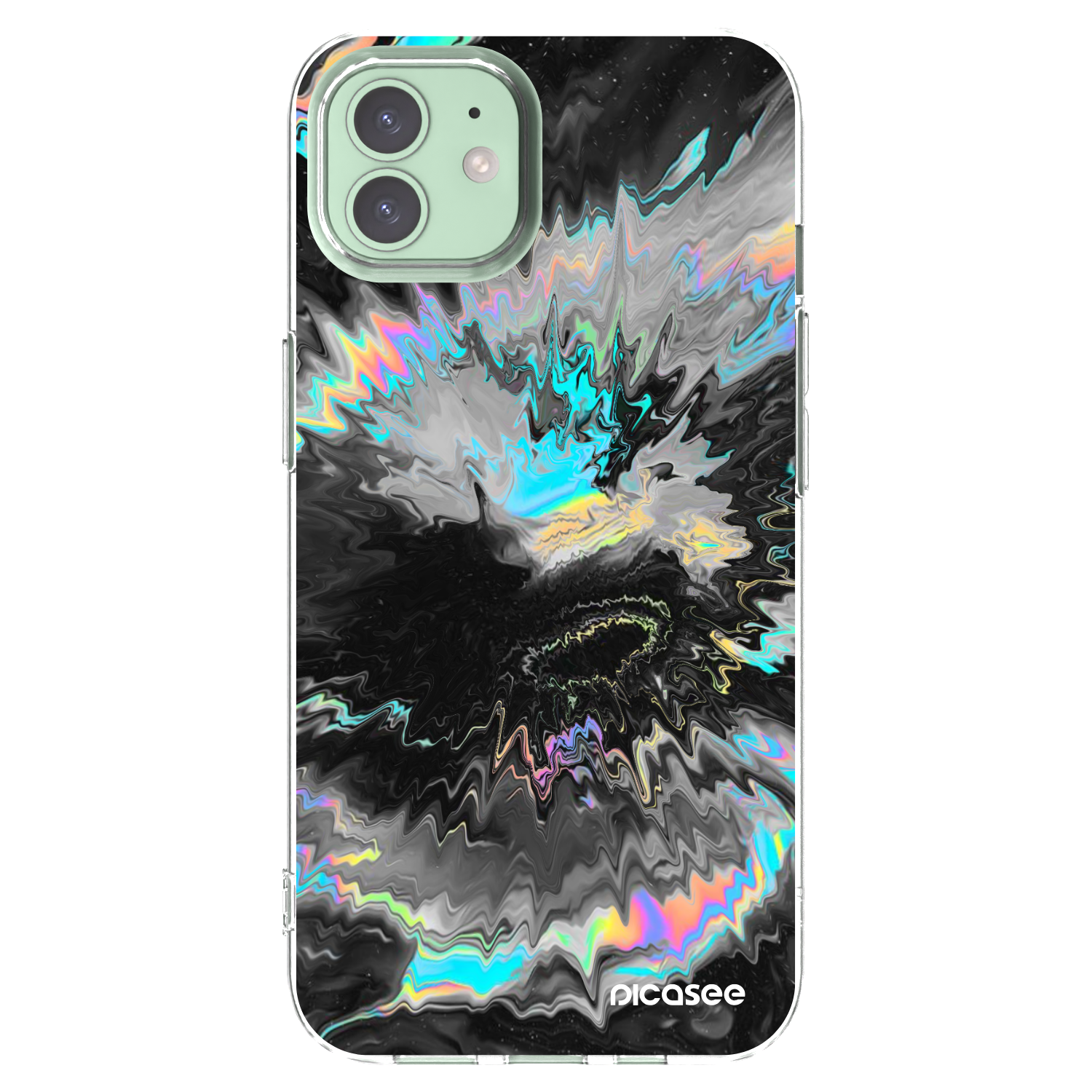 Picasee silikonski prozorni ovitek za Apple iPhone 12 Pro - Magnetic