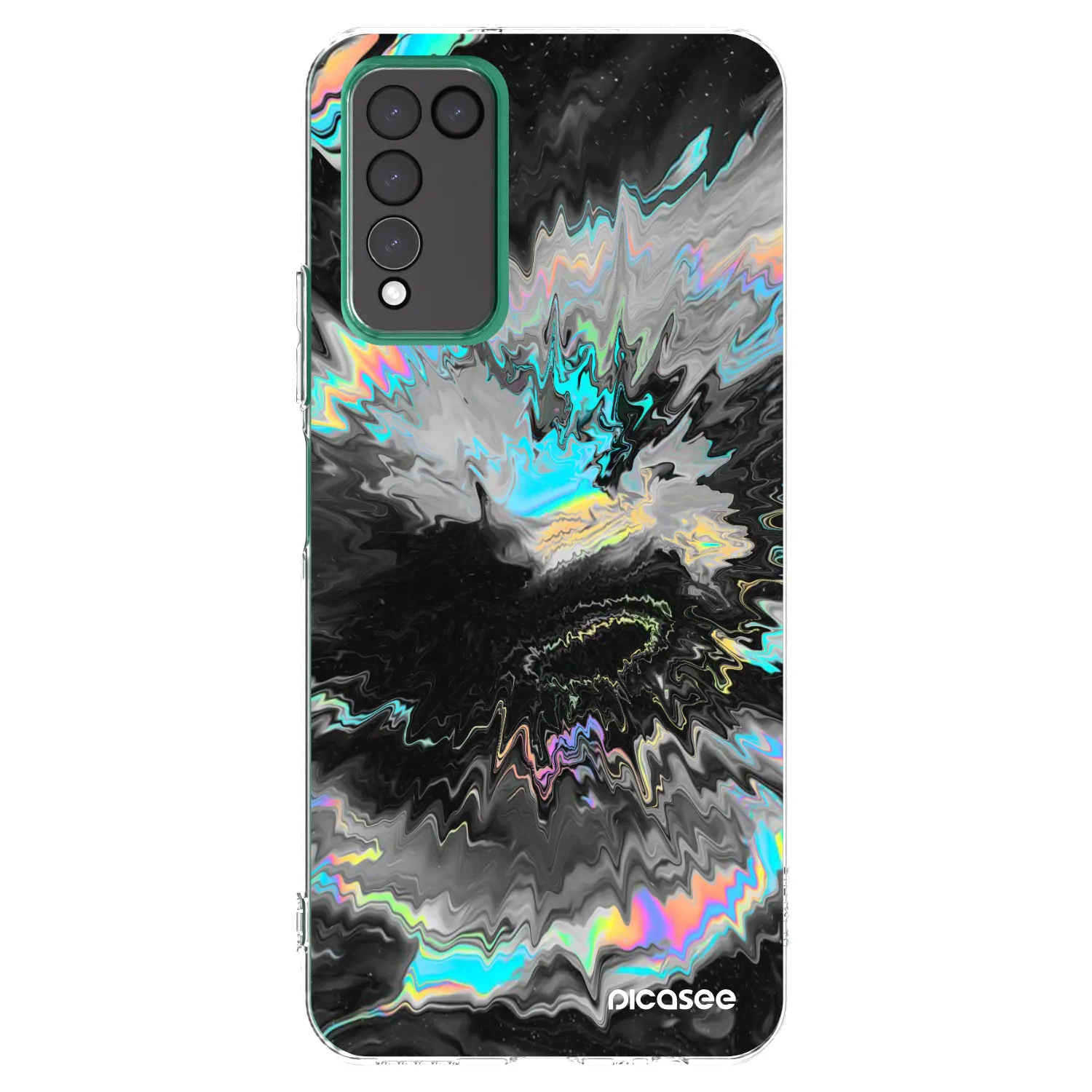 Picasee silikonski prozorni ovitek za Honor 10X Lite - Magnetic