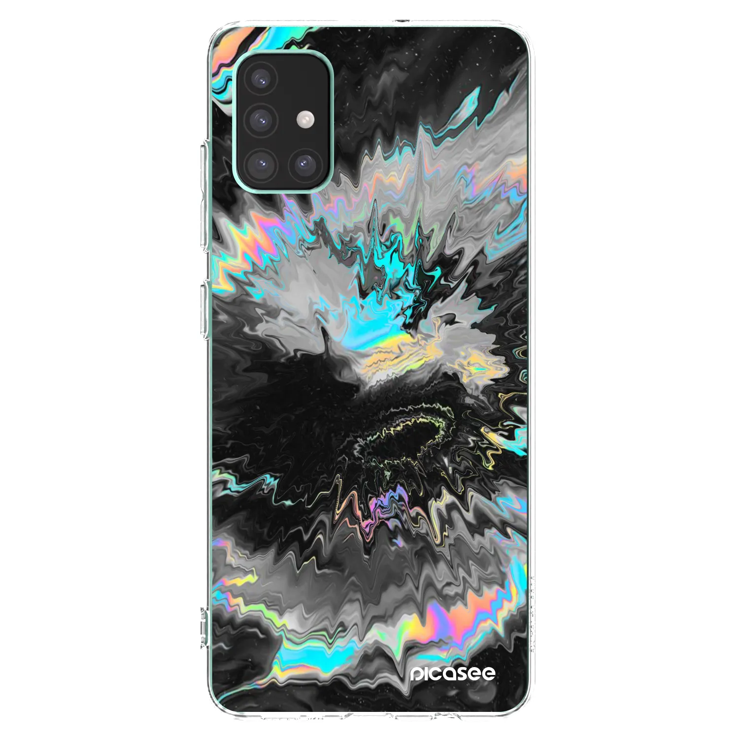 Picasee silikonski prozorni ovitek za Samsung Galaxy M51 M515F - Magnetic