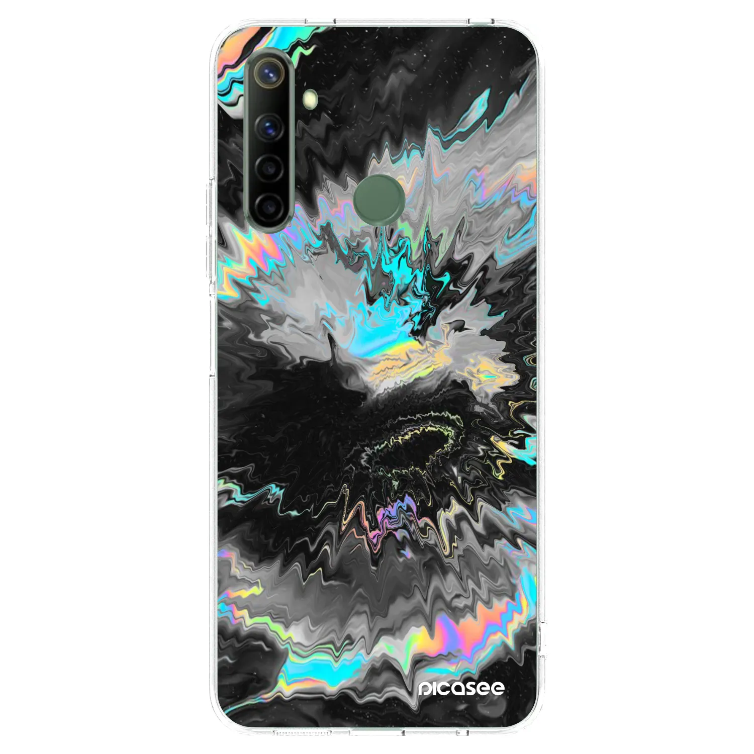 Picasee silikonski prozorni ovitek za Realme 6i - Magnetic