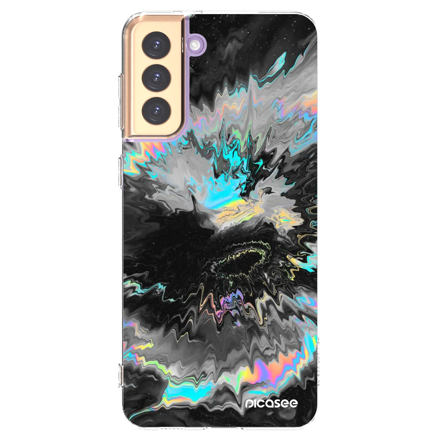 Picasee silikonski prozorni ovitek za Samsung Galaxy S21+ 5G G996F - Magnetic