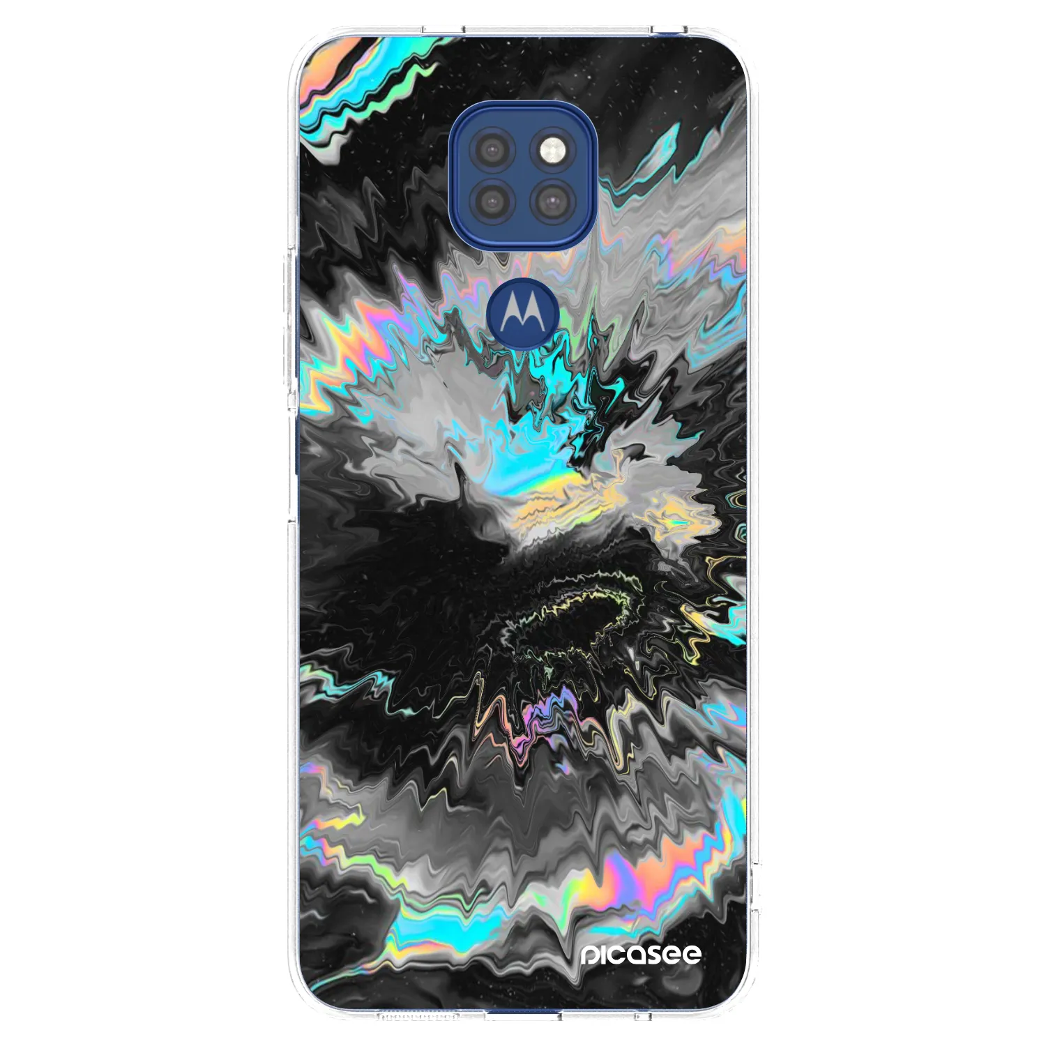 Picasee silikonski prozorni ovitek za Motorola Moto G9 Play - Magnetic