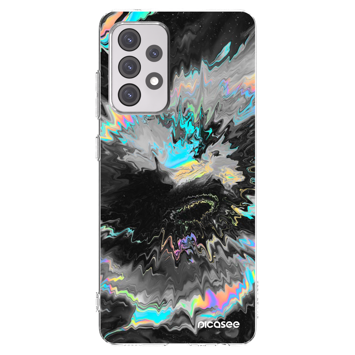 Picasee silikonski prozorni ovitek za Samsung Galaxy A52 5G A525F - Magnetic