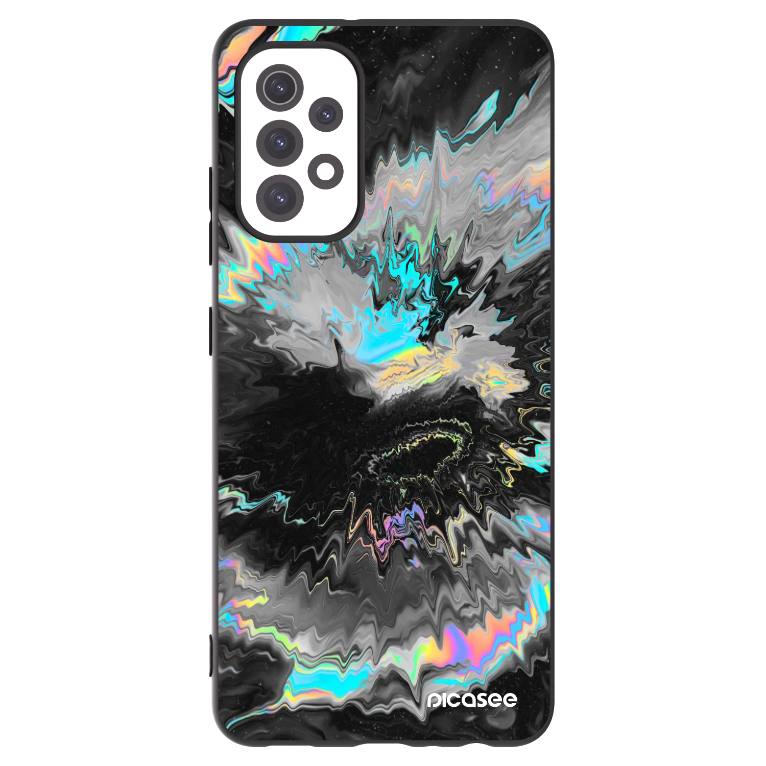 Picasee silikonski črni ovitek za Samsung Galaxy A32 5G A326B - Magnetic