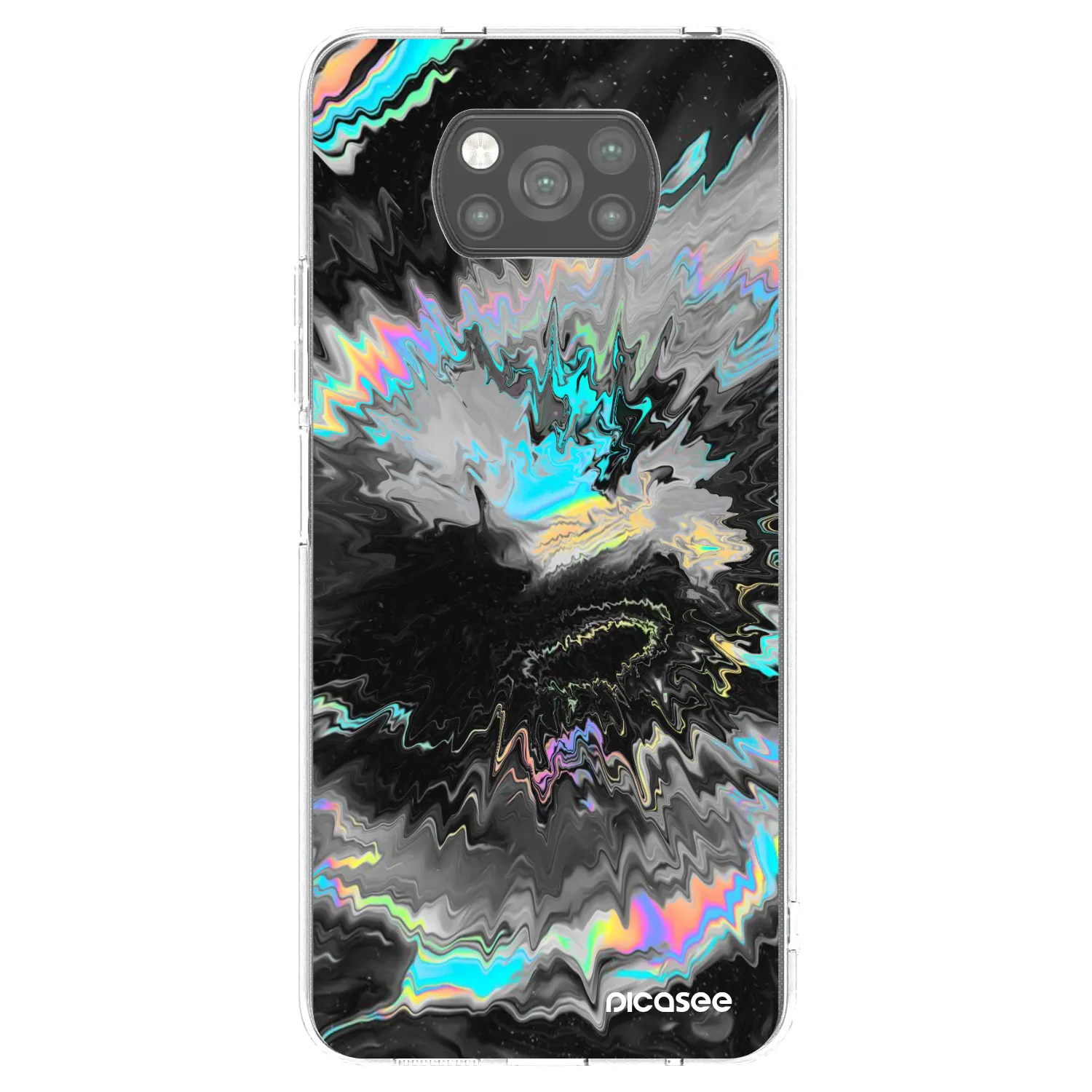 Picasee silikonski črni ovitek za Xiaomi Poco X3 Pro - Magnetic