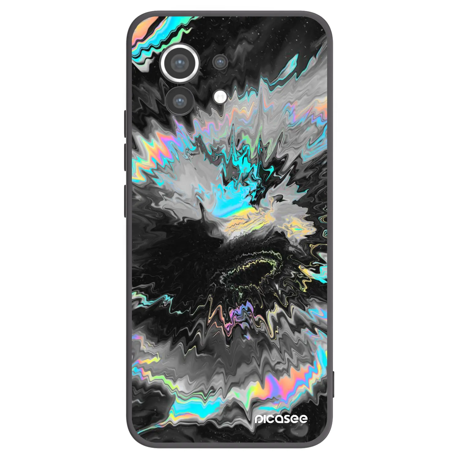Picasee silikonski črni ovitek za Xiaomi Mi 11 - Magnetic
