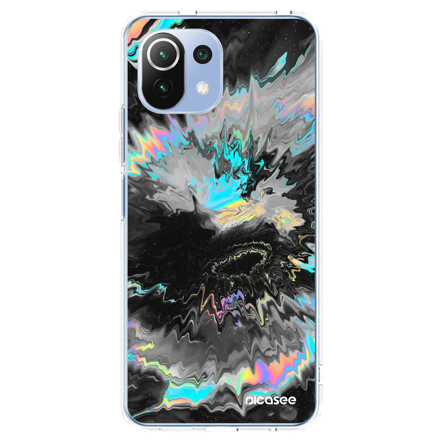 Picasee silikonski prozorni ovitek za Xiaomi Mi 11 Lite - Magnetic