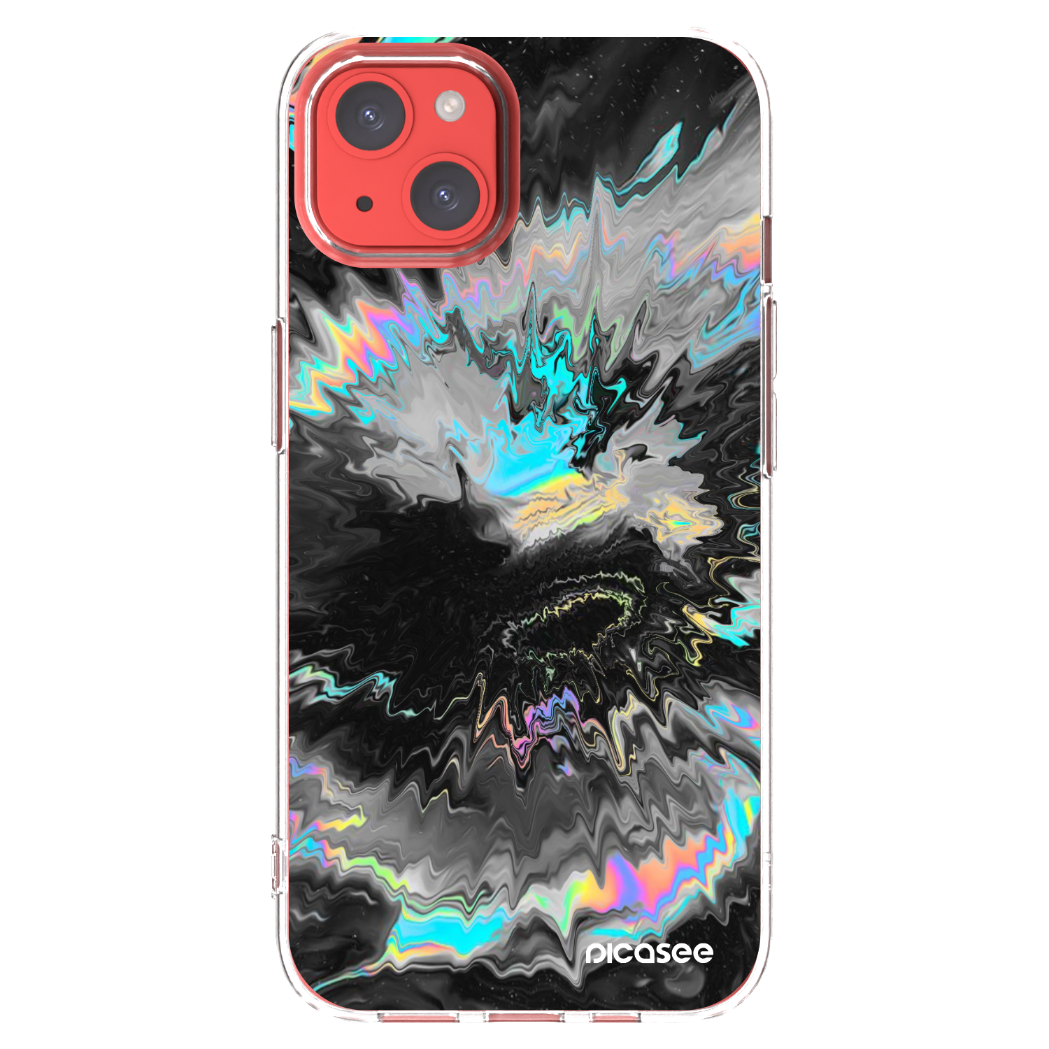 Picasee silikonski prozorni ovitek za Apple iPhone 13 - Magnetic