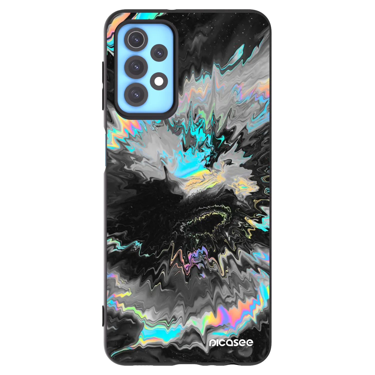 Picasee silikonski črni ovitek za Samsung Galaxy A32 4G SM-A325F - Magnetic