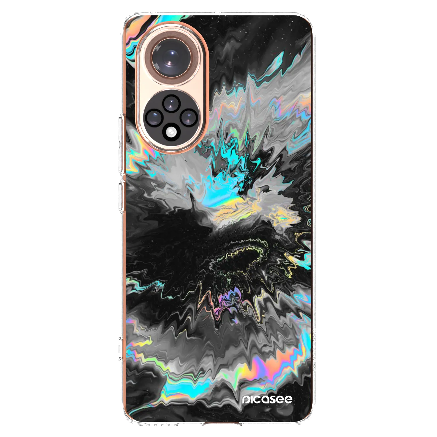 Picasee silikonski prozorni ovitek za Huawei Nova 9 - Magnetic