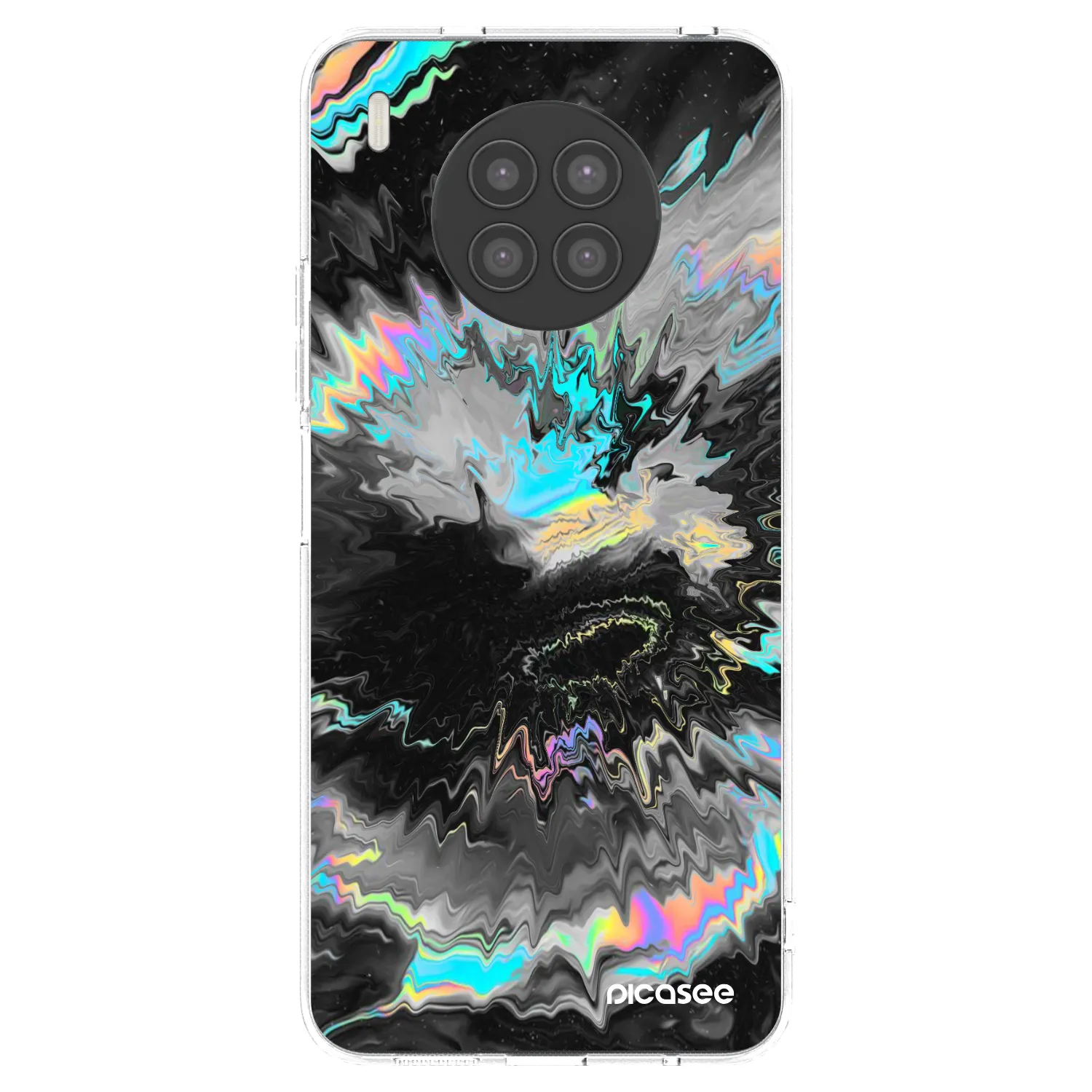 Picasee silikonski prozorni ovitek za Huawei Nova 8i - Magnetic