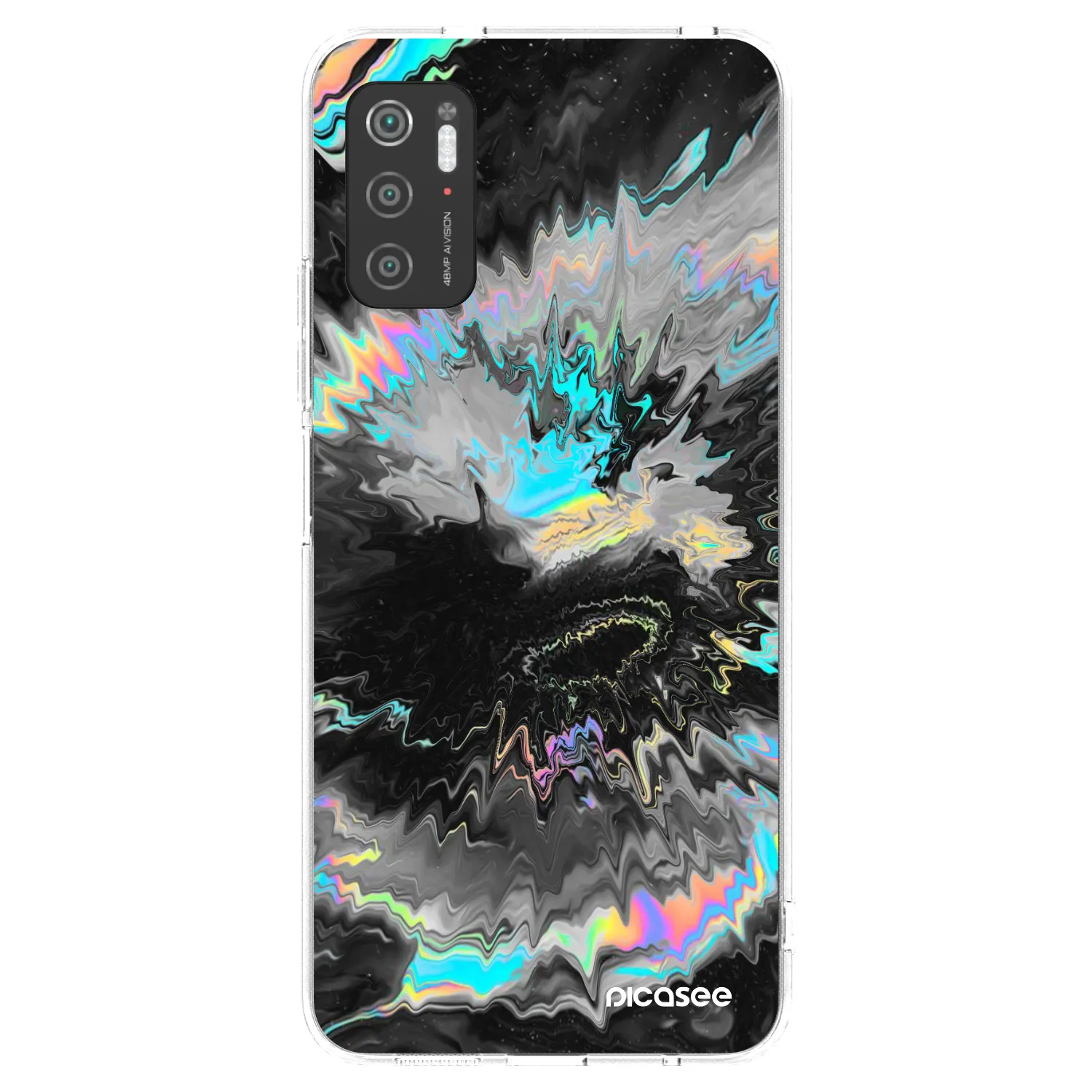 Picasee silikonski prozorni ovitek za Xiaomi Poco M3 Pro 5G - Magnetic
